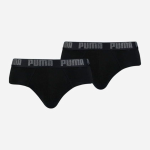 купити Труси-брифи Puma Basic Brief 2P 88910006 XL 2 шт Black-Black (8718824239064)