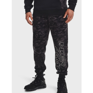 Спортивні штани Under Armour Rival Flc Camo Script Jgr 1366313-001 S (195251361328) в Вінниці