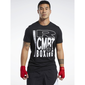 Футболка Reebok Combat Boxing Tee FJ5333 S Black (4062054547807) ТОП в Виннице