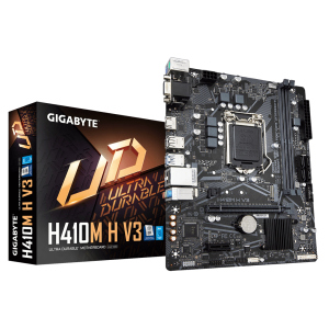 Материнська плата Gigabyte H410M H V3 надійний