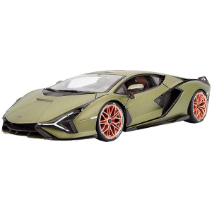 Автомодель Bburago Lamborghini Sian FKP 37 1:18 Зеленая (18-11046G) ТОП в Виннице