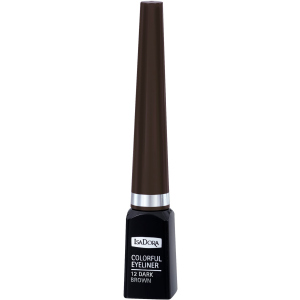 Підводка для очей Isadora Colorful Eyeliner 12 dark brown 3.7 мл (7317851128122)