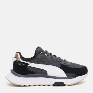 Кроссовки Puma Wild Rider Soft Metal Wn s 38190002 37 (4) 23 см Ebony-Puma Black (4063699836813) лучшая модель в Виннице