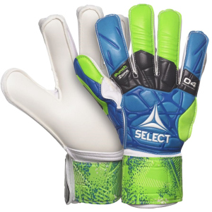 Вратарские перчатки Select Goalkeeper Gloves 04 Hand Guard 5 (332) Сине/зелено/белые (5703543200498) в Виннице