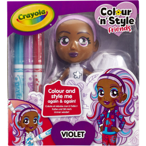 купити Набір для творчості Crayola Colour n Style Стильні дівчата Віолетта (918939.005) (8720077189393)