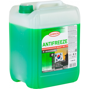 Антифриз Samson KOREA-Standard -40°C 10 кг Зелений (803412) в Вінниці