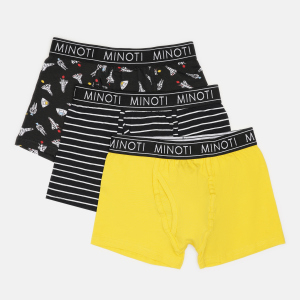 Трусики-шорти Minoti 7B BRIEF 3 35099TEN 140-146 см 3 шт Чорні (5059030615789) в Вінниці