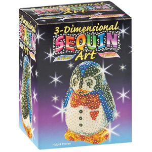 Набір для творчості Sequin Art 3D Penguin 11.5 см (SA0503) краща модель в Вінниці