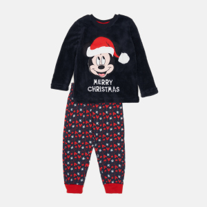 Піжама (футболка з довгим рукавом+штани) Disney Mickey TH2170 NY 98 см Синя (3609084625030) ТОП в Вінниці