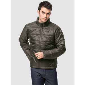 Пуховик синтетический Jack Wolfskin Argon Jacket M 1204883-5066 M Серо-оливковый (4060477922768) лучшая модель в Виннице