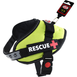 Шлей посилений Pet Nova Rescue+ S 45-55 см Салатовий (HA-RESCUE-LIGHTGREEN-S) (5903031442274) краща модель в Вінниці