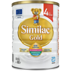 Суха молочна суміш Similac Gold 4 800 г (5391523059985) в Вінниці