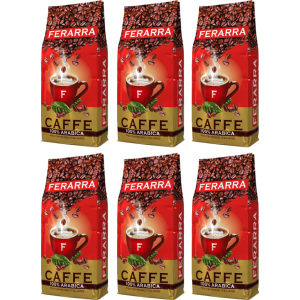 Упаковка кофе в зернах Ferarra Arabica 100% 1 кг х 6 шт (2000006782724)