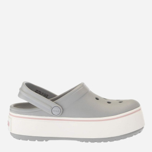 Кроки Crocs Jibbitz Crocband Platform 205434-04M-M4/W6 36-37 22.1 см Світло-сірі (191448247635) ТОП в Вінниці