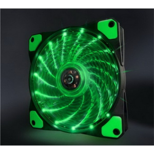 хороша модель Вентилятор Frime Iris LED Fan 15LED Green (FLF-HB120G15)