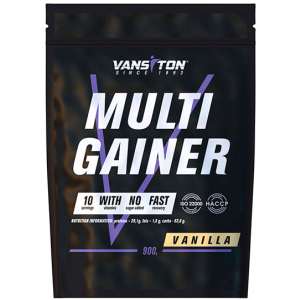 Гейнер Vansiton Multigainer 900 г Vanilla (4820106591174) ТОП в Вінниці