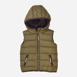 хороша модель Жилет Minoti 7BGILET 10 34604JNR 110-116 см Хакі (5059030594114)