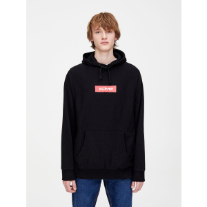 Худі Pull & Bear XAZ279698HGAS XL Чорне (DD8000005470930)