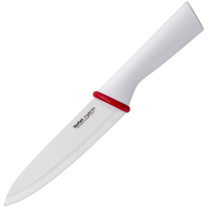 Нож шеф-повара керамический Tefal Ingenio Ceramic с чехлом 160 мм White (K1530214) надежный