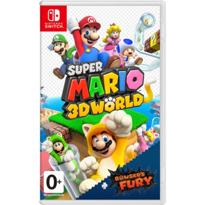 Гра Super Mario 3D World + Bowser's Fury для Nintendo Switch (Картридж, English version) (45496426927)