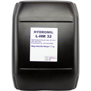 Гідравлічна олія Lotos Hydromil L-HM 32 17 кг (WH-P700T20-000) краща модель в Вінниці