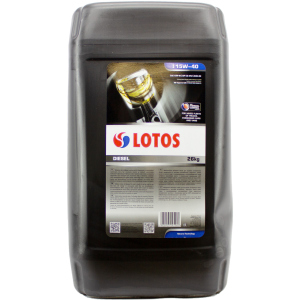 Моторна олія Lotos Diesel CG-4/SJ 15W-40 26 кг (WF-E303580-000) краща модель в Вінниці