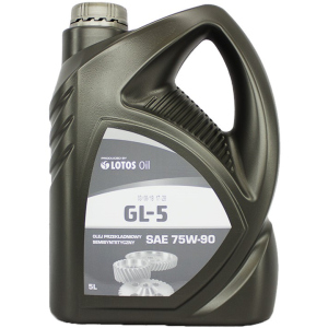 купити Трансмісійна олія Lotos Semisyntetic Gear Oil GL-5 75W-90 5 л (WK-K500E10-0HA)