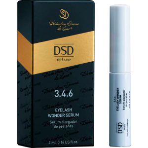 Сироватка для вій DSD de Luxe 3.4.6 Eyelash Wonder Serum для зростання, збільшення довжини та об'єму вій 4 мл (8436551804972) в Вінниці