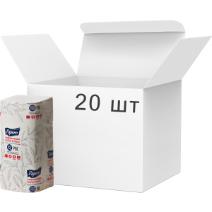 Паперові рушники Papero 150 листів 230х245 мм 20 упаковок (11305290154) краща модель в Вінниці