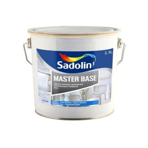 Грунт алкидный SADOLIN MASTER BASE адгезионный белый 2.5 лучшая модель в Виннице