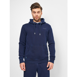 хороша модель Худі Superdry Vintage Logo Emb Hood M2011399A-26N L Dark Indigo (5057847379269)