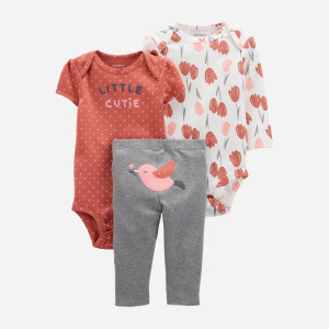 Комплект (боді 2 шт + штанці) Carters 1L762710 69-72 см Multicolor (194135316430) ТОП в Вінниці