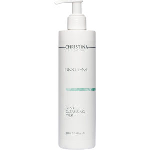 М'яке молочко, що очищає Christina Unstress Gentle Cleansing Milk 300 мл (7290100367681)