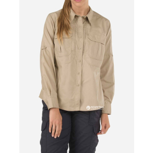 Сорочка тактична 5.11 Tactical Women's TaclitePro Long Sleeve Shirt 62070 XL TDU Khaki (2000980423675)