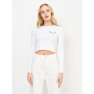 Топ Bershka 7603/545/250 L Белый (SZ07603545250041) лучшая модель в Виннице