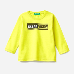 Футболка с длинными рукавами United Colors of Benetton 3096C14ZE.P-29B 100 см XX (8300900755034) лучшая модель в Виннице