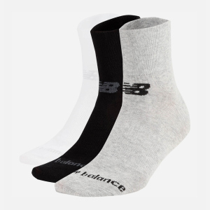 Шкарпетки New Balance Prf Cotton Flat Knit Ankle Socks 3 Pair LAS95233WM 35-38 3 пари Різнокольорові (192983723103) краща модель в Вінниці