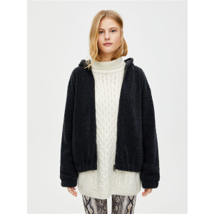 Еко кожушок Pull & Bear 5590/305/807 XS Сірий (SZ05590305807015) рейтинг