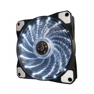 купити Вентилятор Frime Iris LED Fan 15LED White (FLF-HB120W15); 120х120х25мм, 3-pin+4-pin