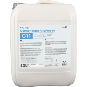 хороша модель Рідина охолоджувальна Vira Concentrate Antifreeze G11 синя 10 л (VI4003)