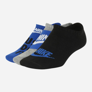 Шкарпетки Nike Y NK Everyday LTWT NS 3PR - HB SK0054-907 M (38-42) Чорний/Сірий/Синій (193153922258) краща модель в Вінниці