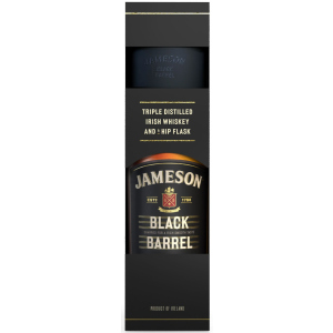 Виски Jameson Black Barrel 0.7 л 40% + фляга (5011007023577) лучшая модель в Виннице