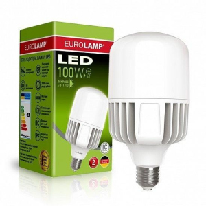 EUROLAMP LED Лампа надпотужна 100W E40 5000K в Вінниці