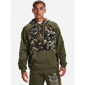 Худи Under Armour Rival Flc Camo Script Hd 1366308-390 XXL (195251380381) лучшая модель в Виннице