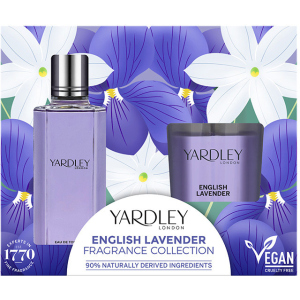 Набір Yardley Туалетна вода Yardley English Lavender 50 мл + Ароматизована свічка 120 г (5056179303683) в Вінниці