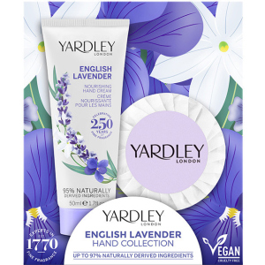 Набір Yardley Мило English Lavender 50 г Крем для рук English Lavender 30 г (5056179303577) краща модель в Вінниці