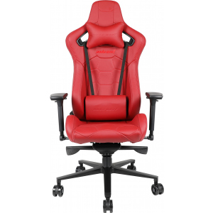 Кресло игровое Anda Seat Dracula Size M Red NAPA LEATHER (AD14-03-RB-L/C-R01) в Виннице