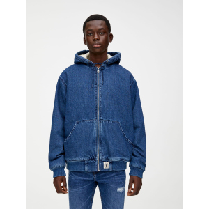 Джинсовая куртка Pull & Bear 9716/521/400 L Синяя джинс (09716521400045) в Виннице