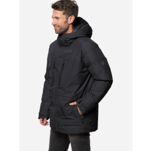 Пуховик Jack Wolfskin North Ice Parka M 1111681-6000 XL Чорний (4060477270234) ТОП в Вінниці