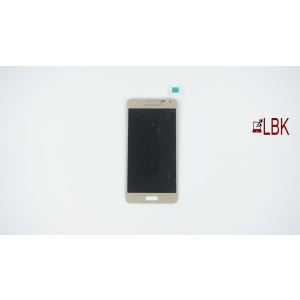 Модуль матриця + тачскрин для Samsung Galaxy Alpha, golden High Copy